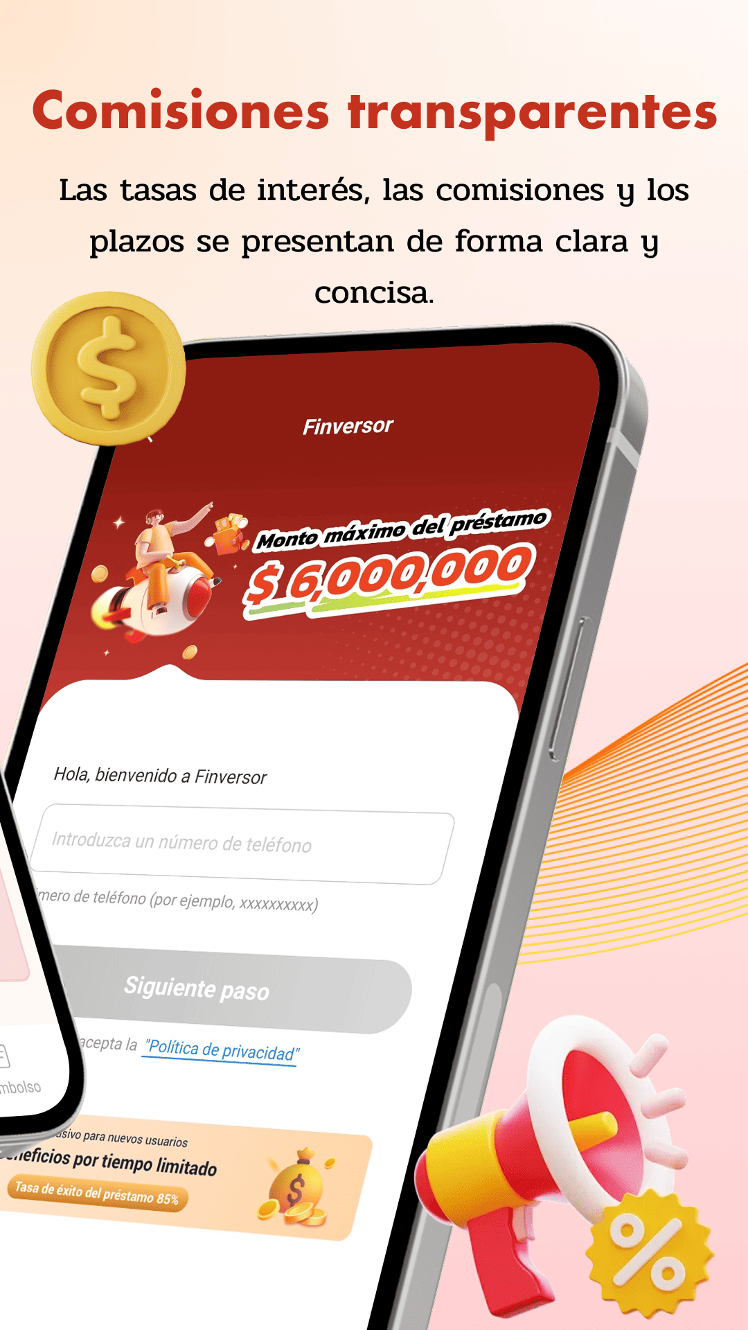 Comisiones transparentes